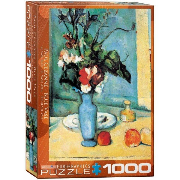 Niebieska waza, Paul Cezanne  (Smart Cut Technology) - Sklep Art Puzzle